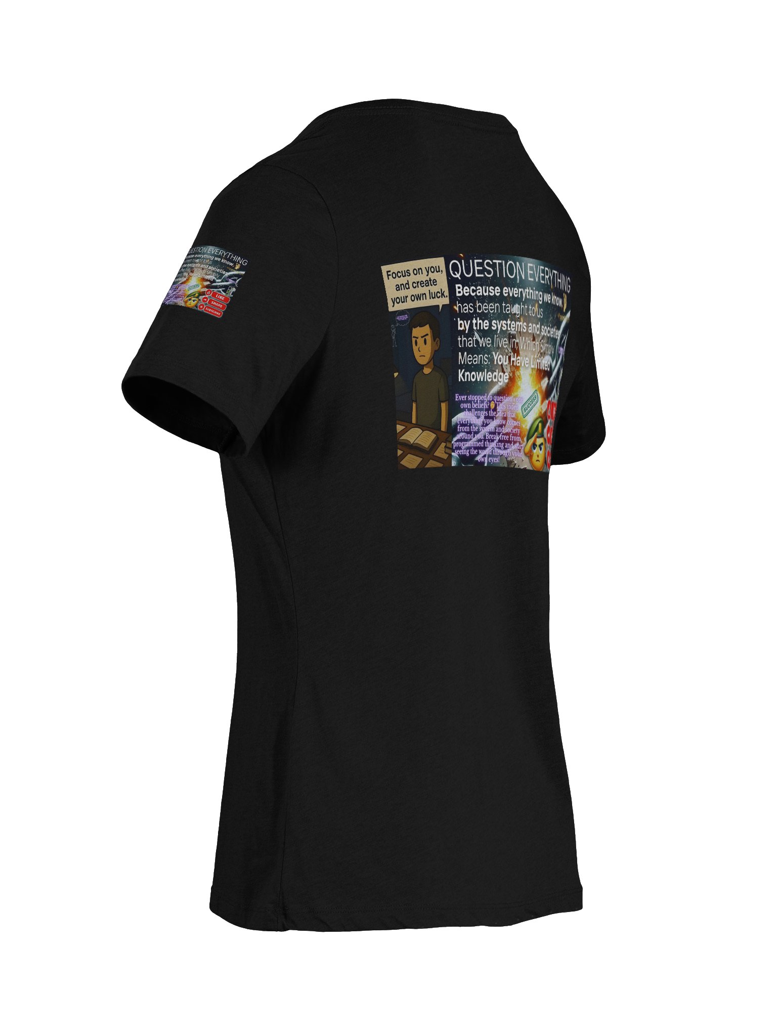 WigganOfficial Question Everything Women's Relaxed T-Shirt product image (9)