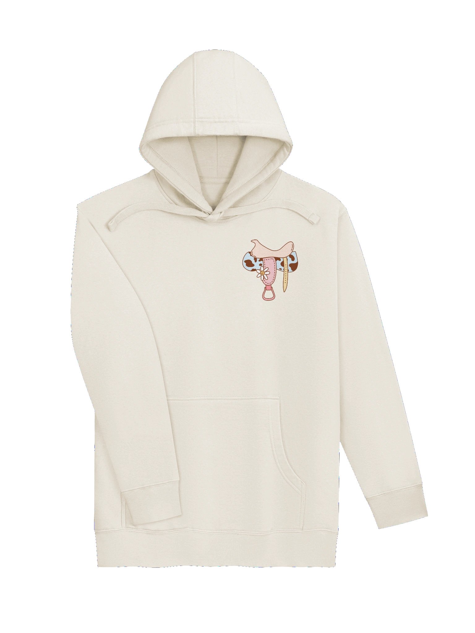 Western Saddle Hoodie | Retro 70s Cowboy Sweatshirt product image (3)