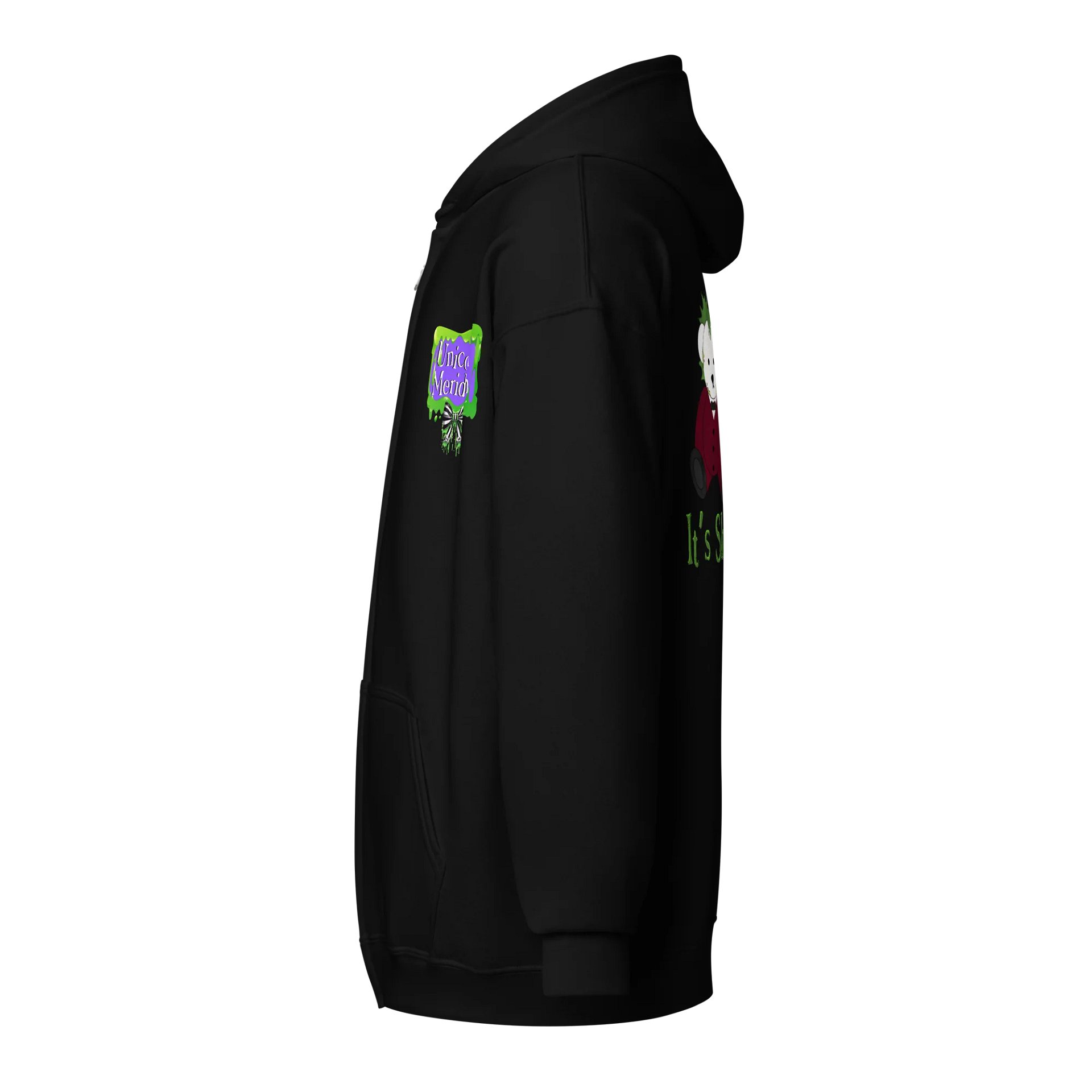 [UM} Bear Showtime - Unisex Graphic Zip Hoodie product image (3)