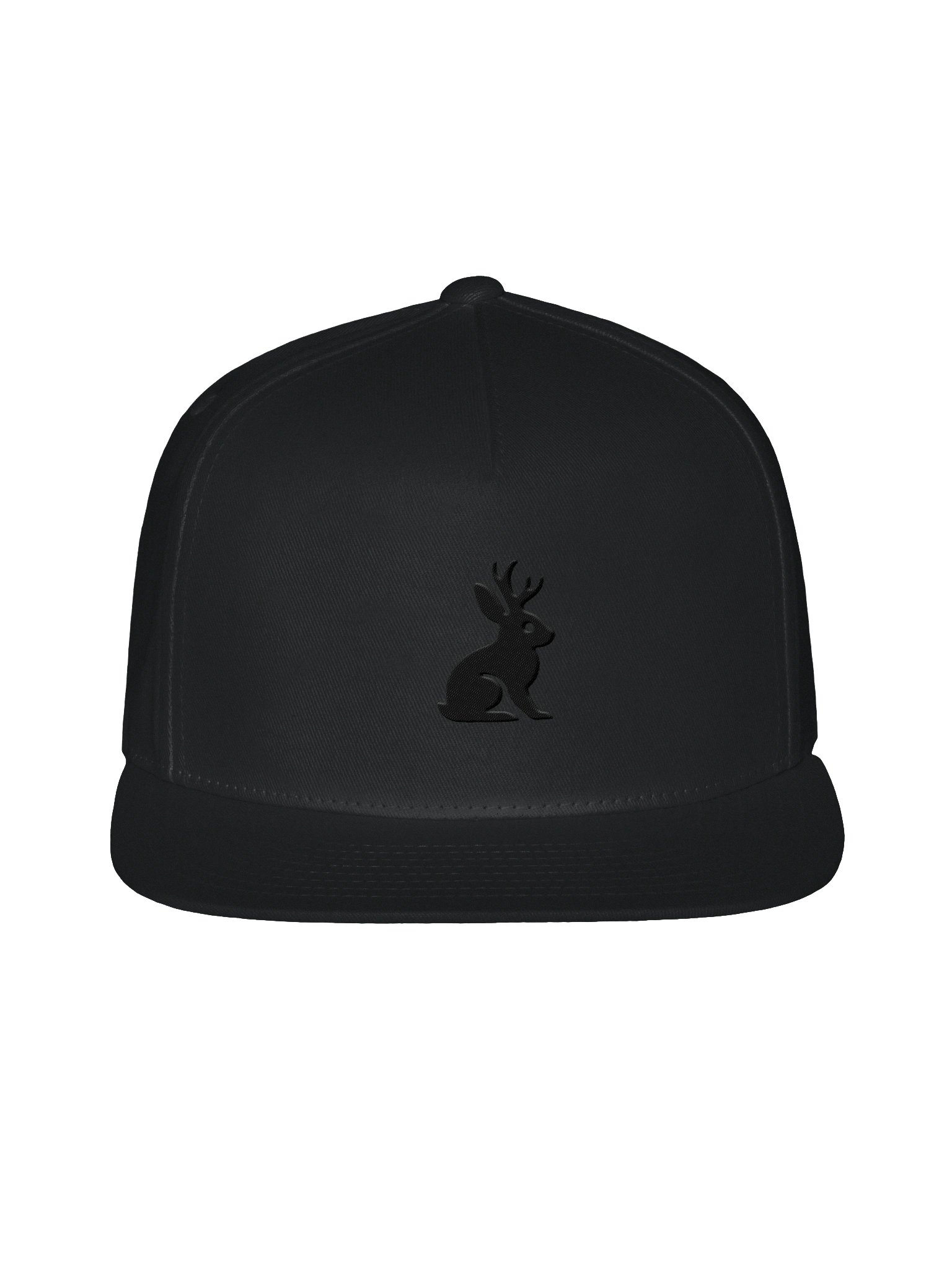 Black-on-Black Jackalope Snapback product image (1)