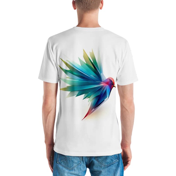 Vibrant Bird T shirt product image (2)