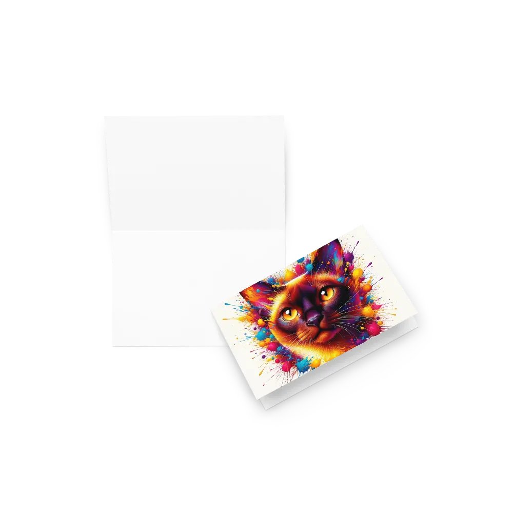 Greeting Card: Burmese product image (23)