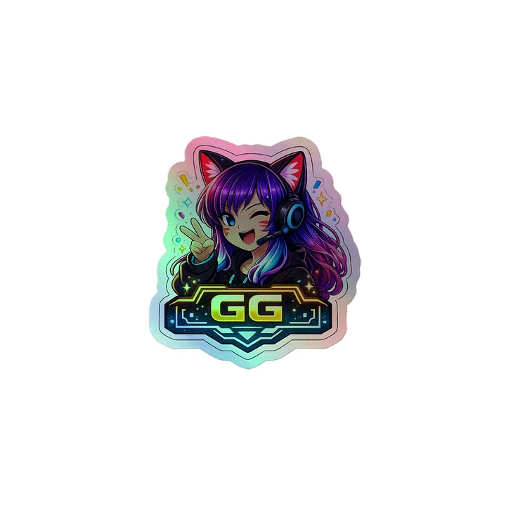 • AKC // Callie Sticker GG | Holographic | Callie Emote Badge Series product image (1)