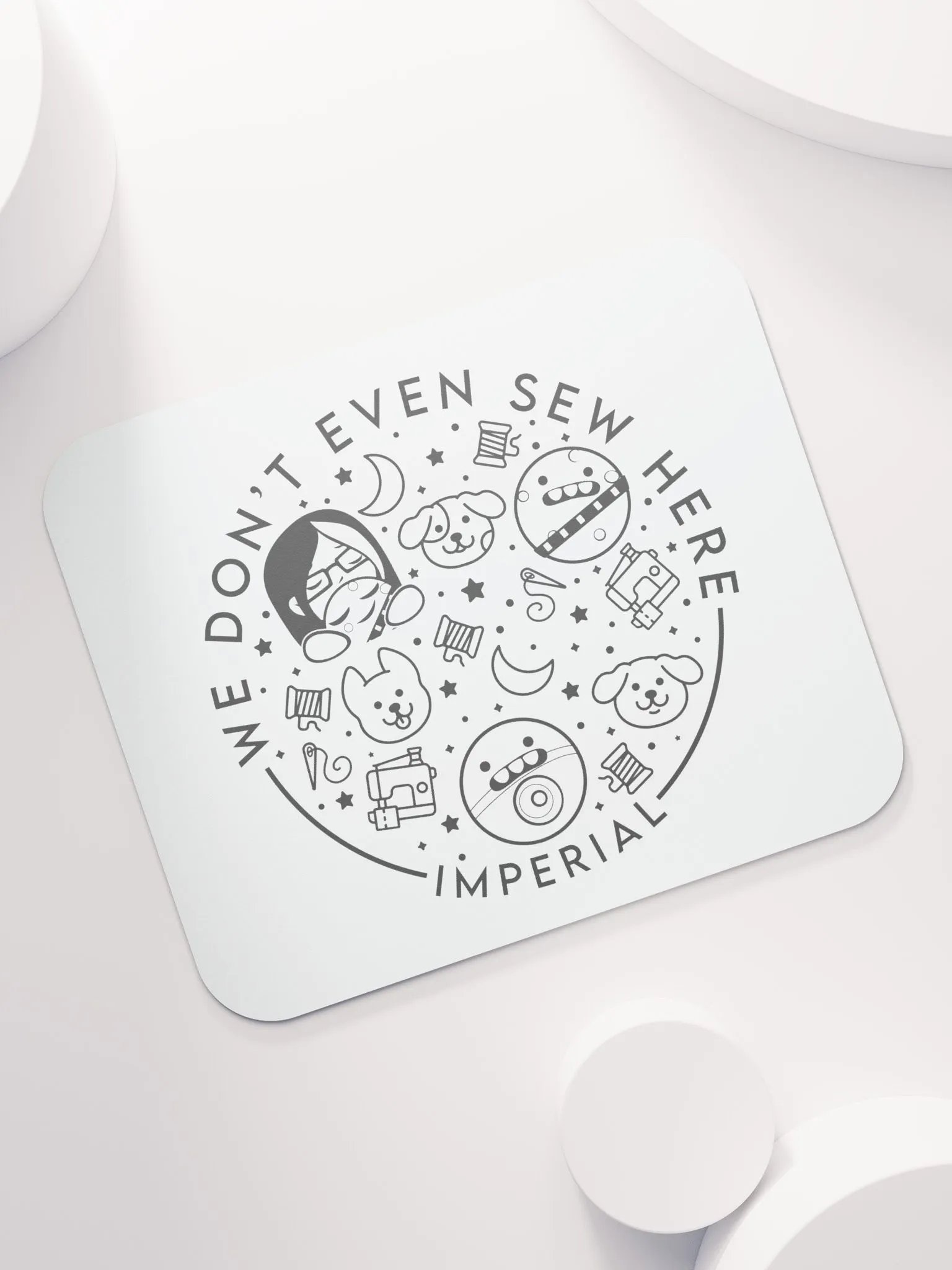 We Don't Even Sew Here - Mouse Pad product image (7)