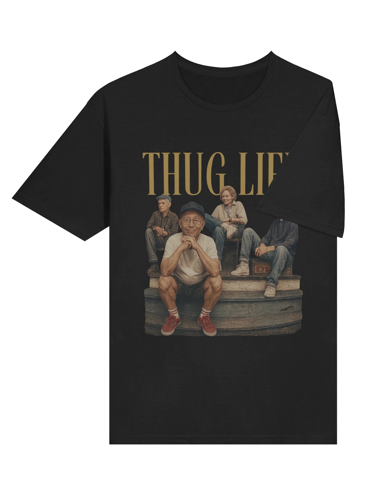 Vintage Vibe 'THUG LIFE' T-Shirt product image (6)