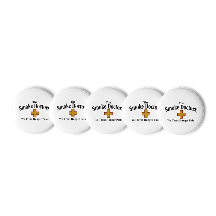 The Smoke Doctors Logo Buttons Set product image (1)