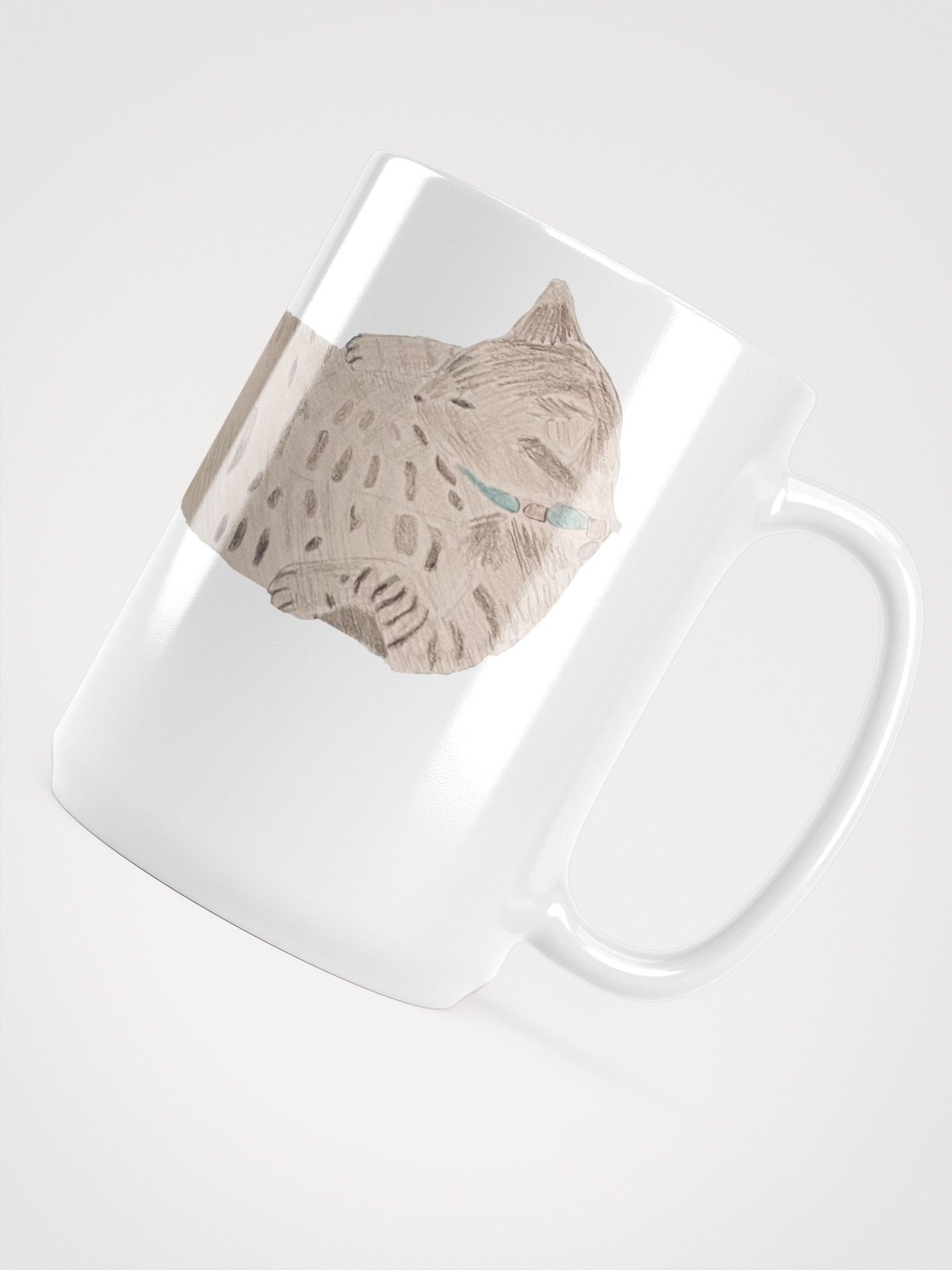 "Cat on Screen" mug product image (5)