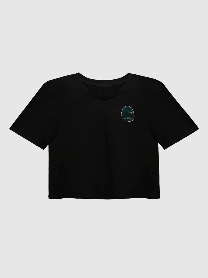 Not Tonight Crop Top (Black) product image (1)