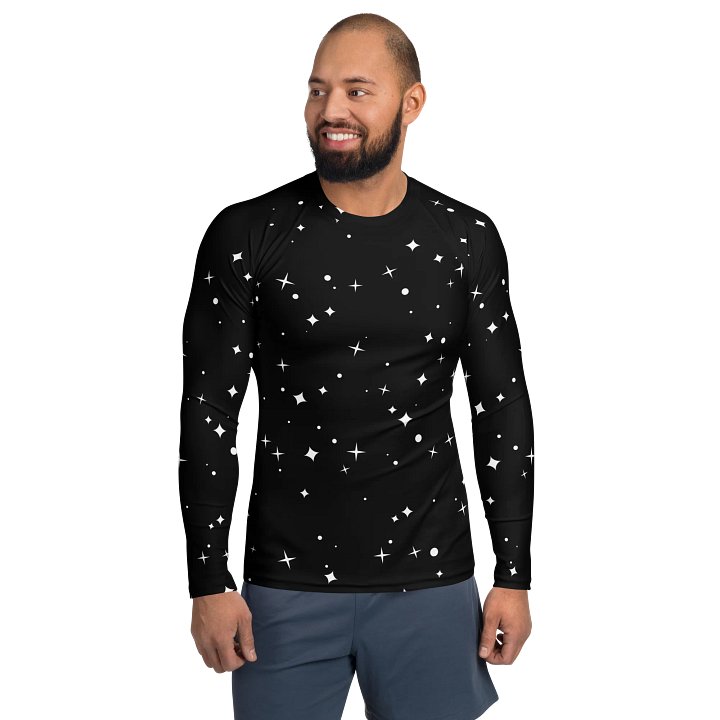 Starry Night Men's Rash Guard product image (1)
