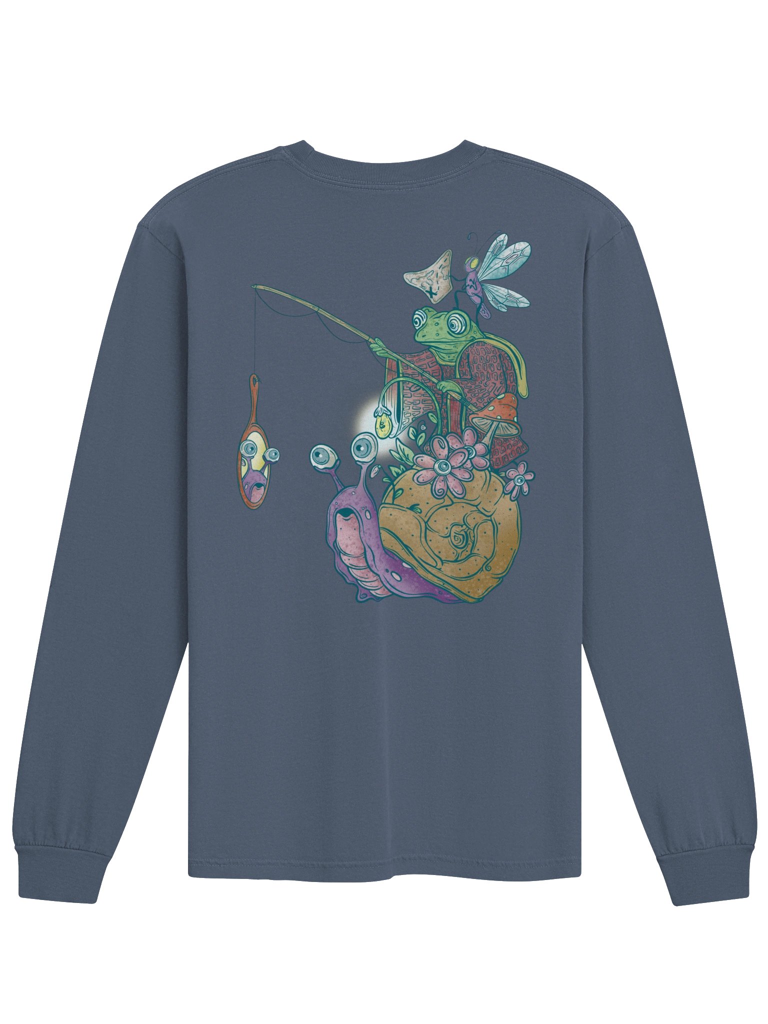 Snail - Comfort Colors 6014 Unisex Dyed Long Sleeve Shirt product image (14)
