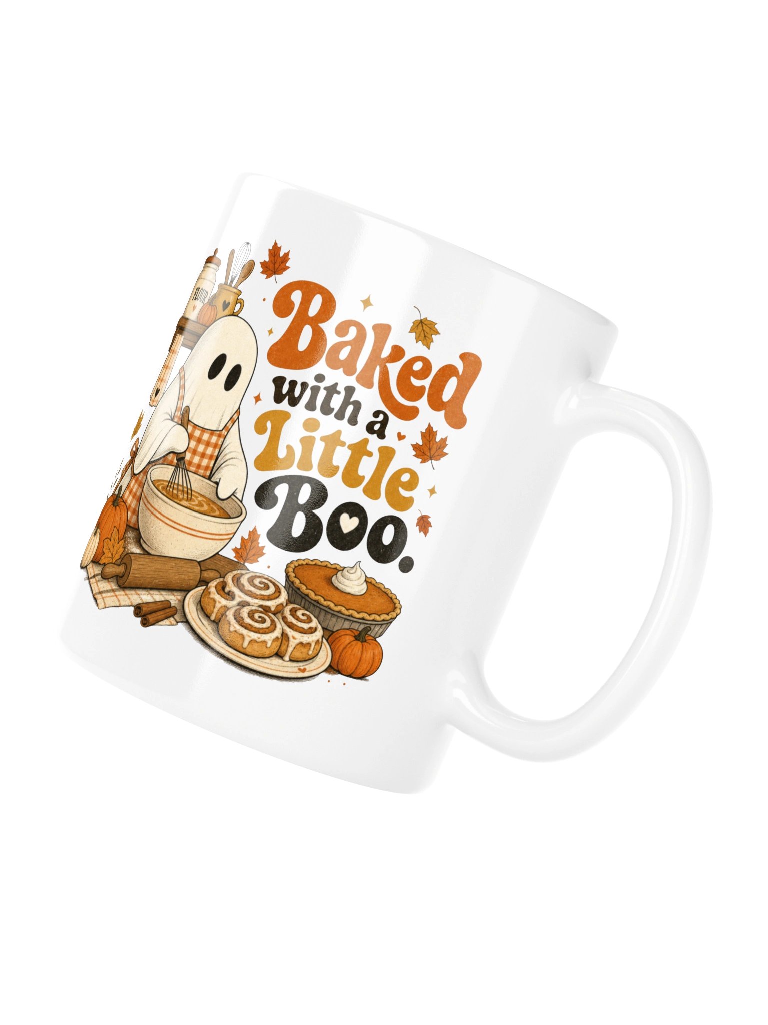 Baked with a Little Boo Halloween Mug product image (12)