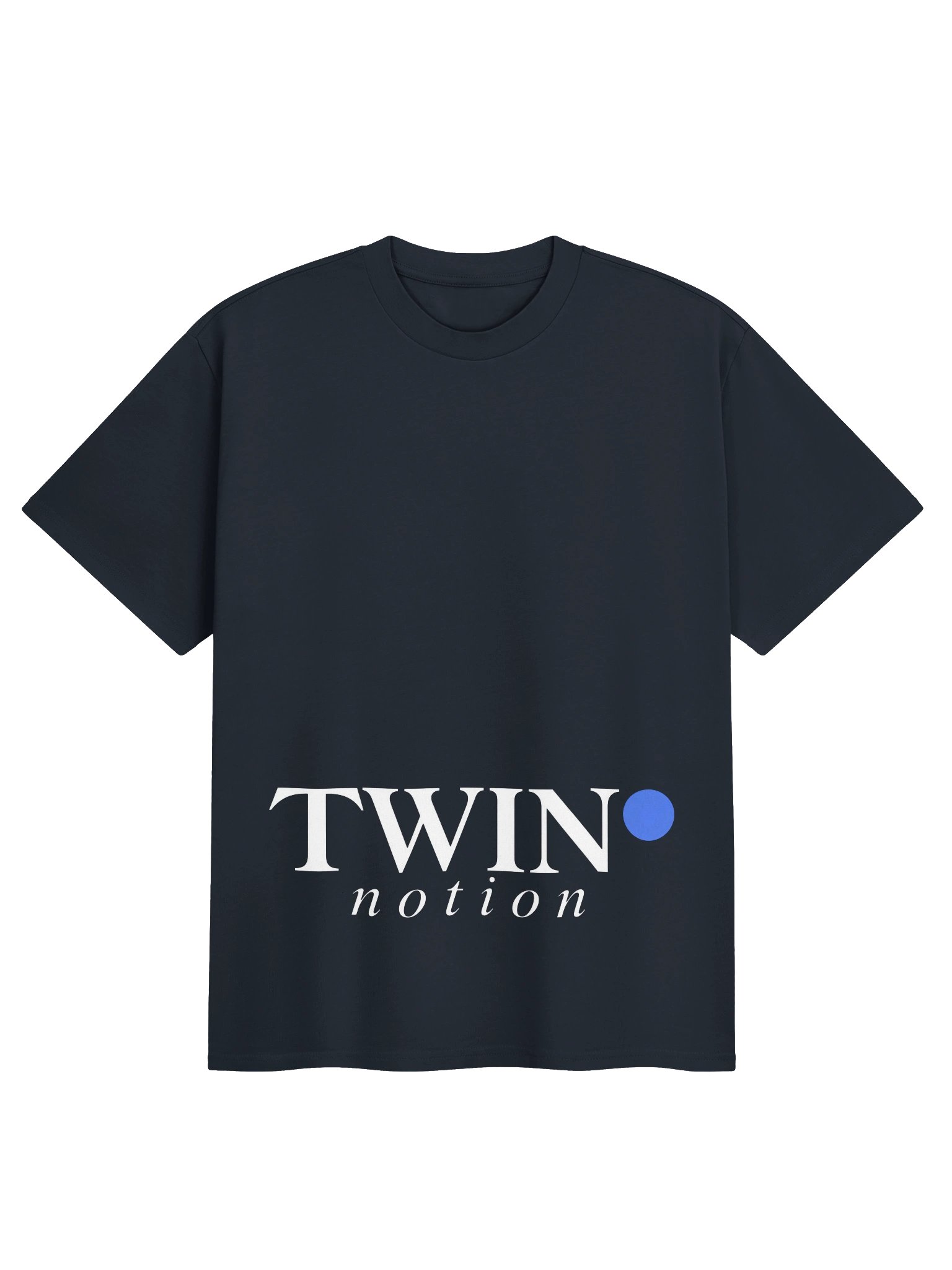 TWIN notion Tee - Navy (2026) product image (1)