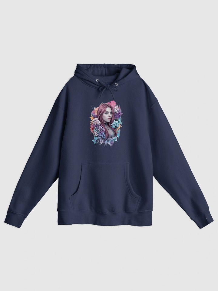Floral Artistry Pink Hoodie product image (4)