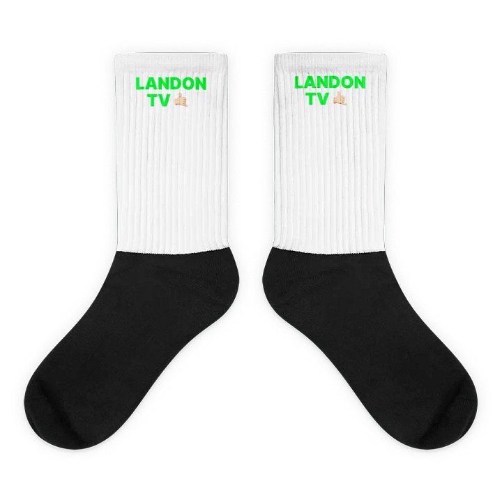 LandonTV Adult Socks product image (1)