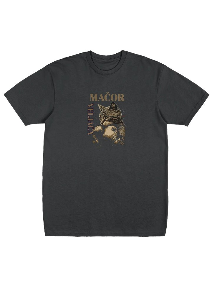 Mačor Veljača Boxing Cat Men's Tee product image (1)