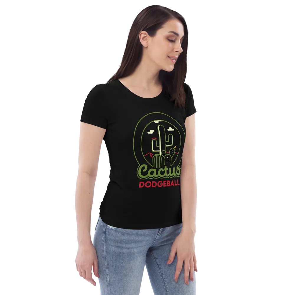 Cactus Dodgeball Women's Fitted Tee product image (8)