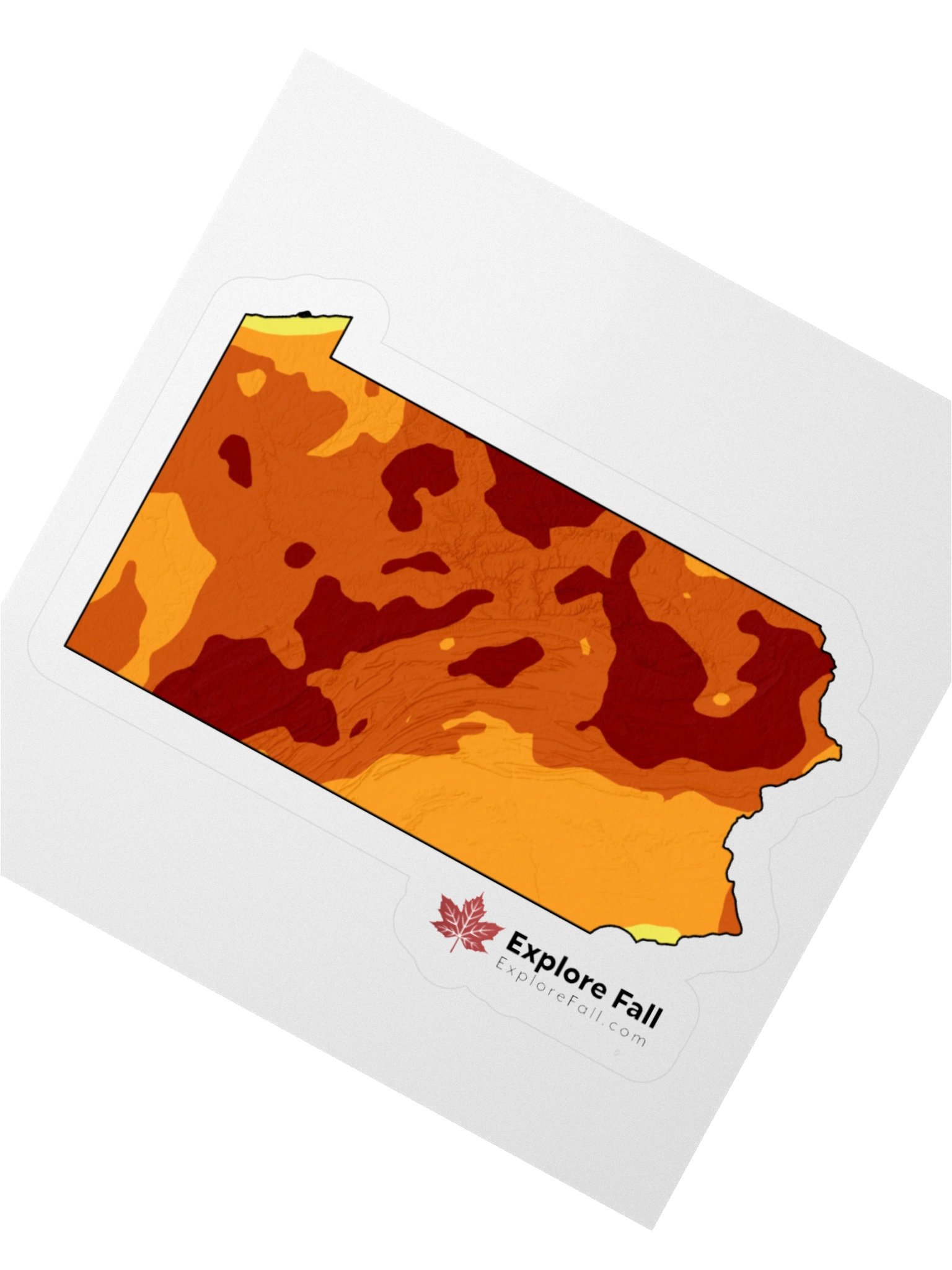 Pennsylvania Peak Fall Color Sticker product image (5)