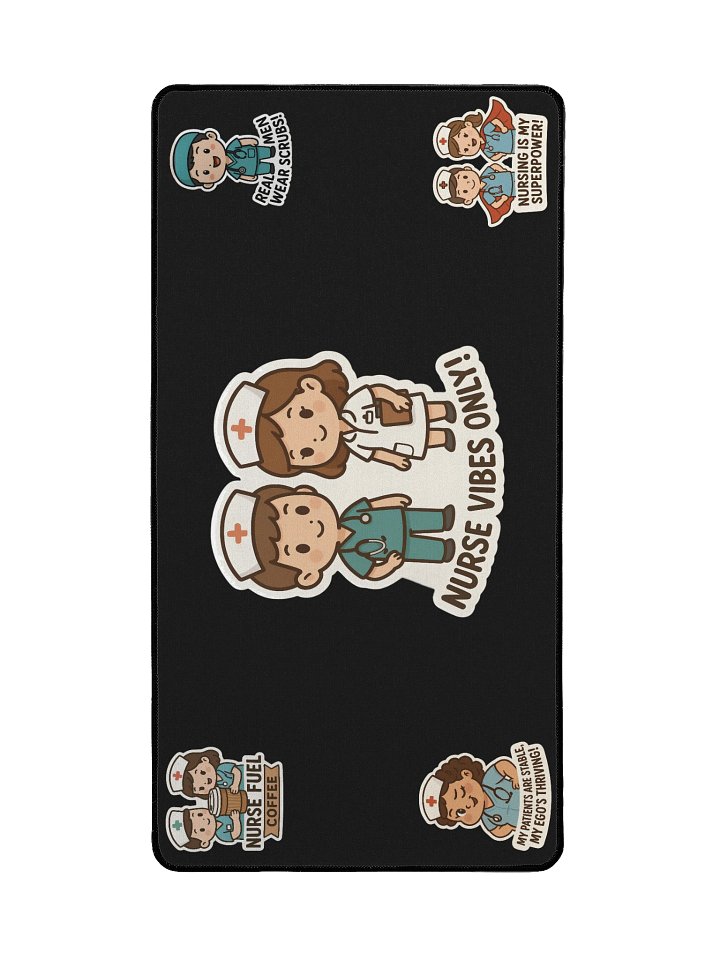 Z's Nurse Life Work & Gaming Deskmat. product image (2)