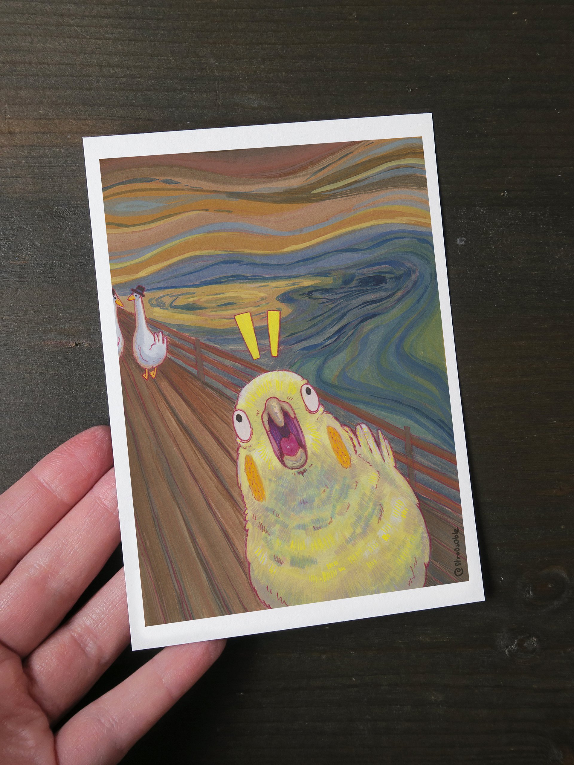print : bird scream product image (1)