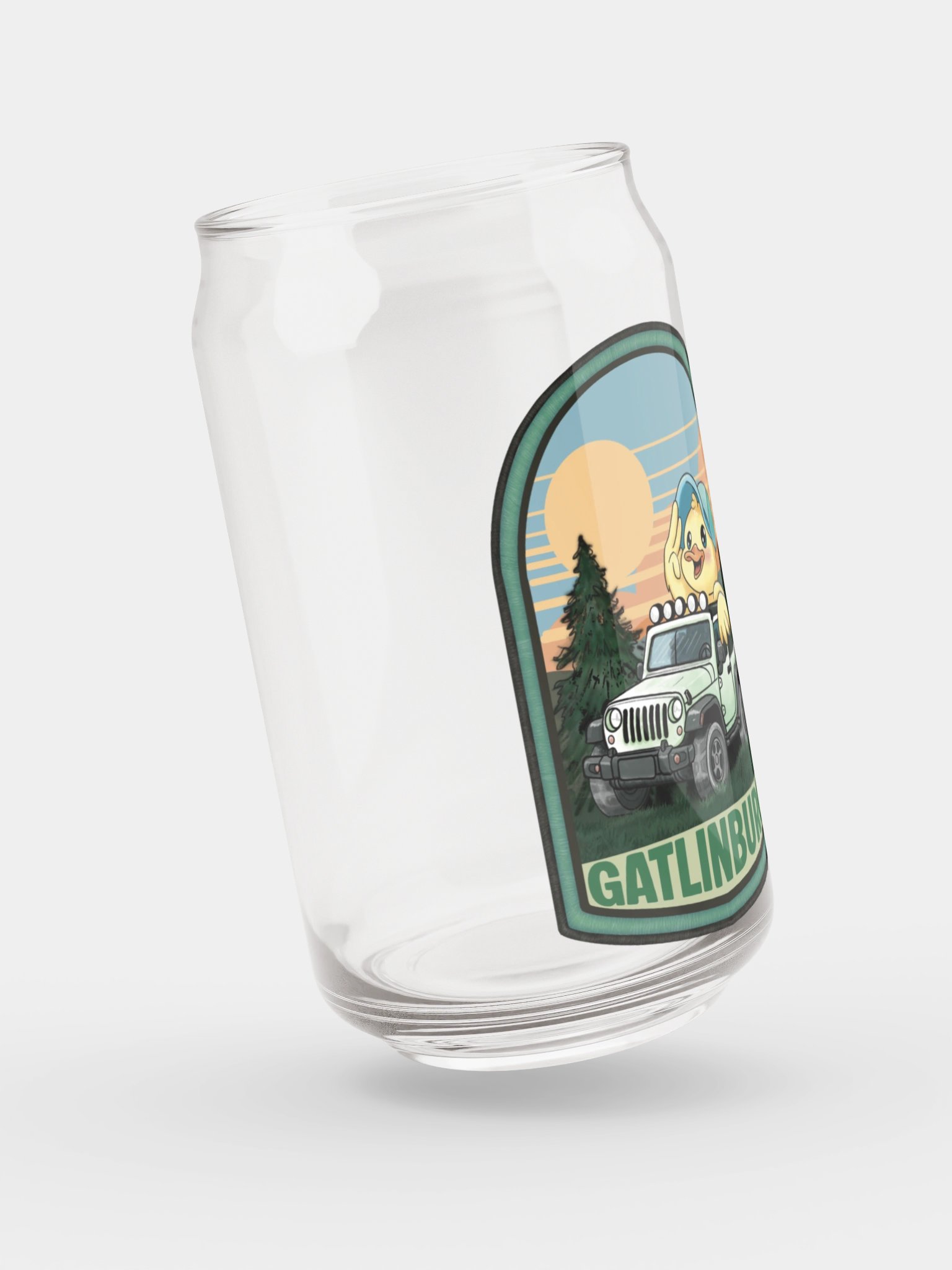Gatlinburg Jeep Invasion Duck Glass — Event Edition product image (3)