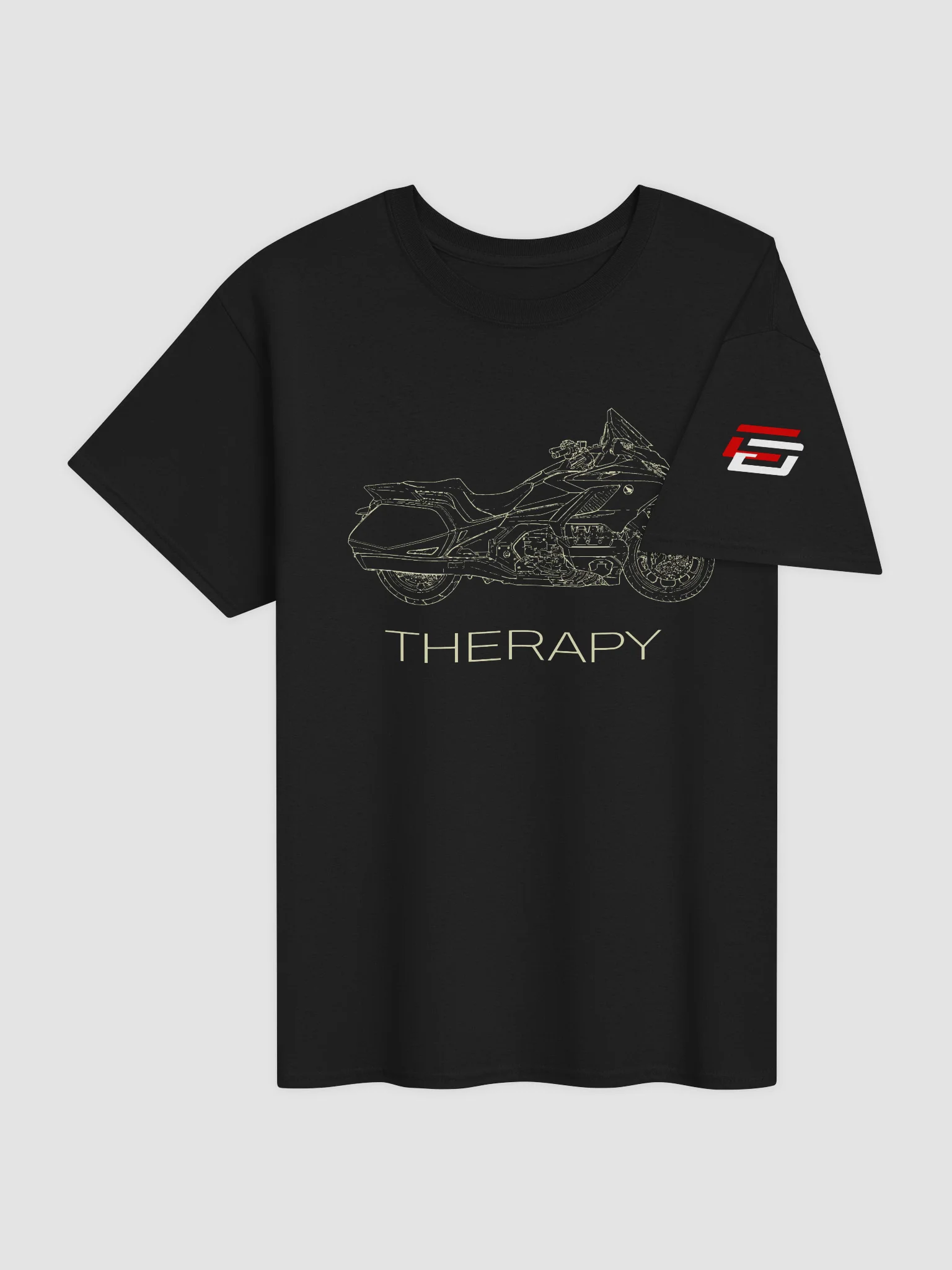 Therapy T-shirt YELLOW TEXT (Bagger) product image (4)