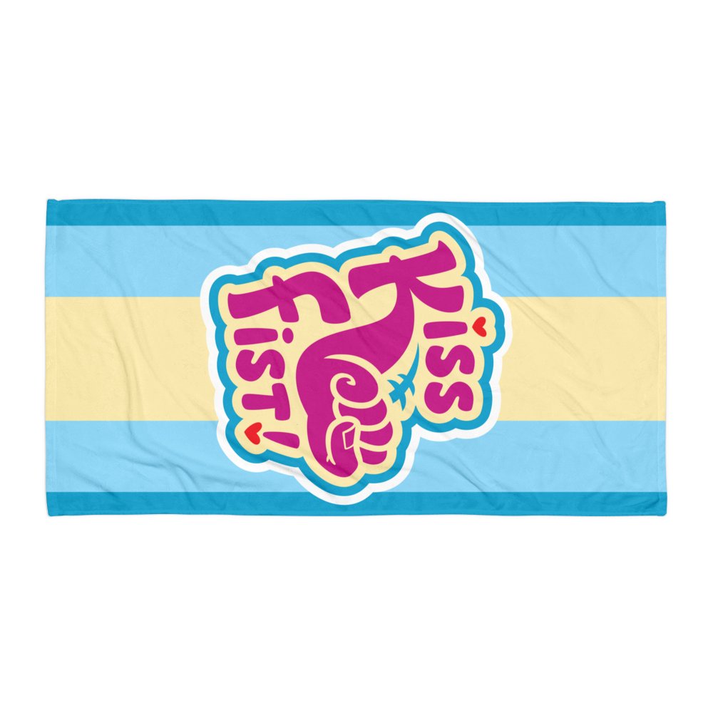Kiss Fist! Beach Towel product image (1)