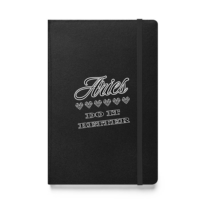 Aries Do It Better Hardcover Journal product image (1)