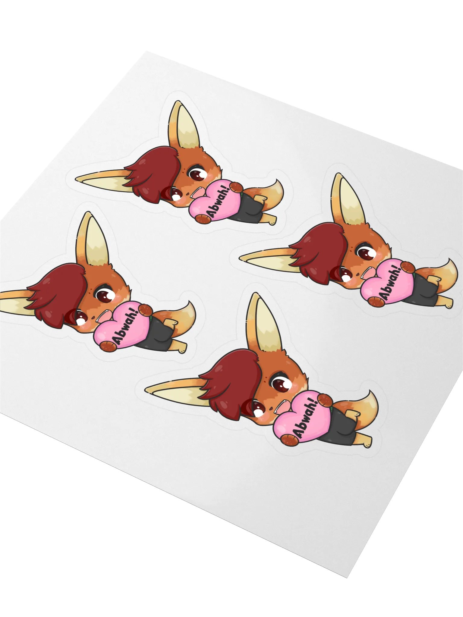 Abwah! Kiss Cut Sticker Set product image (3)
