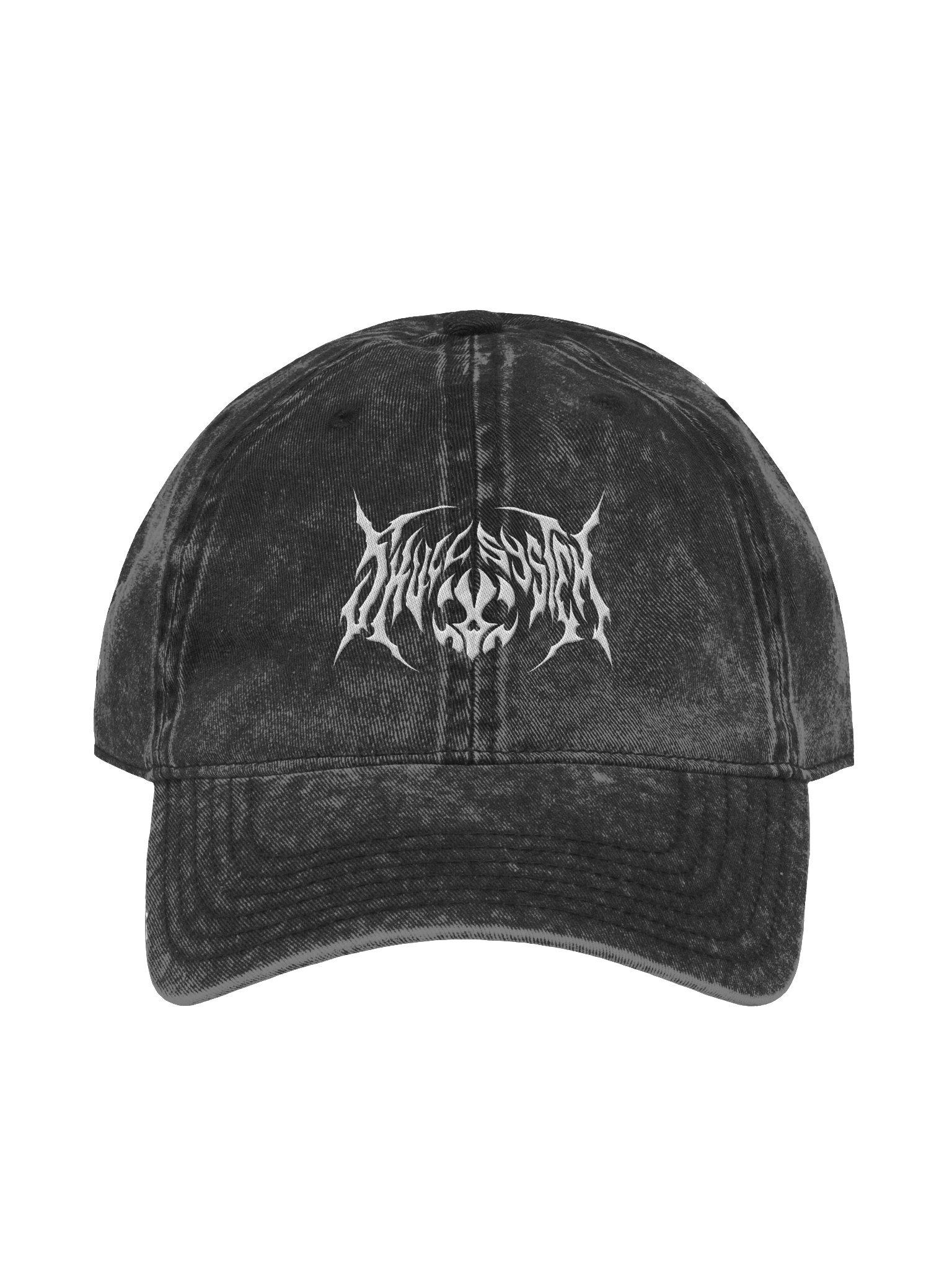 Skull System Stealth Washed Cap product image (1)