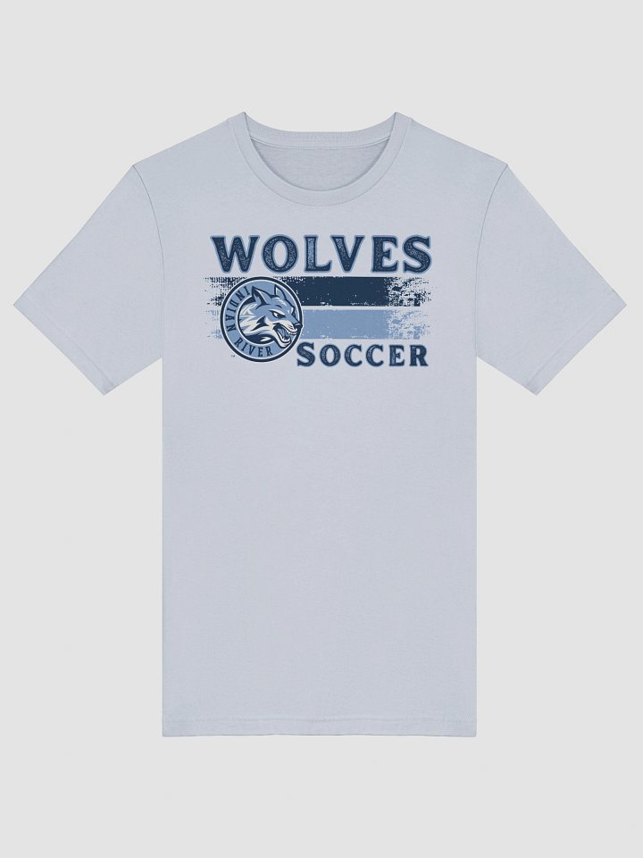 Textured Wolves Soccer Navy T-Shirt product image (1)