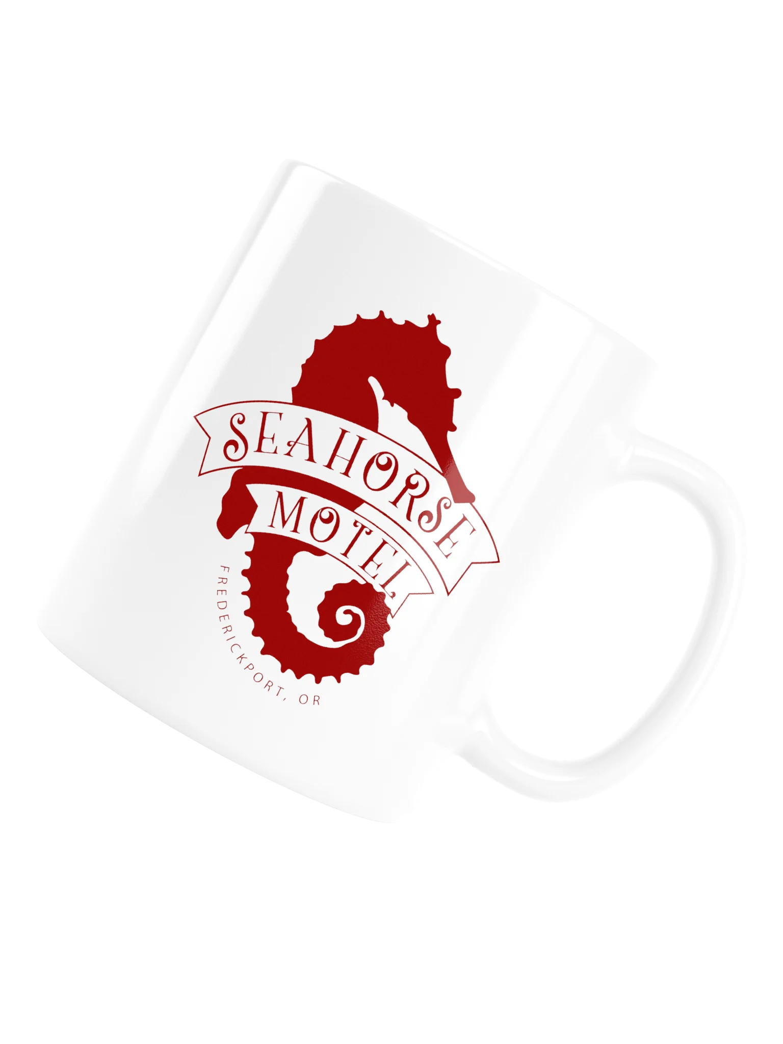 Seahorse Motel Red Coffee Mug product image (16)