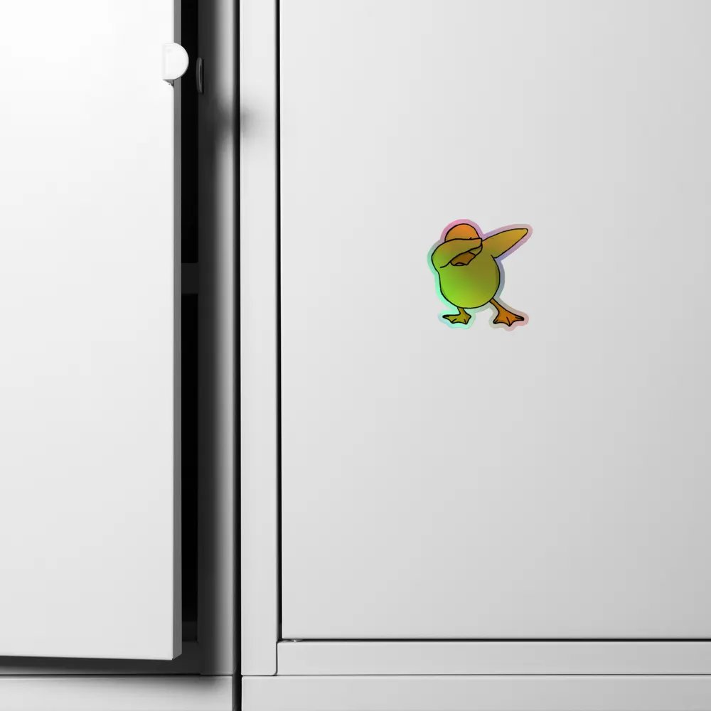 Holo Dabbing Ducko Stickers product image (6)