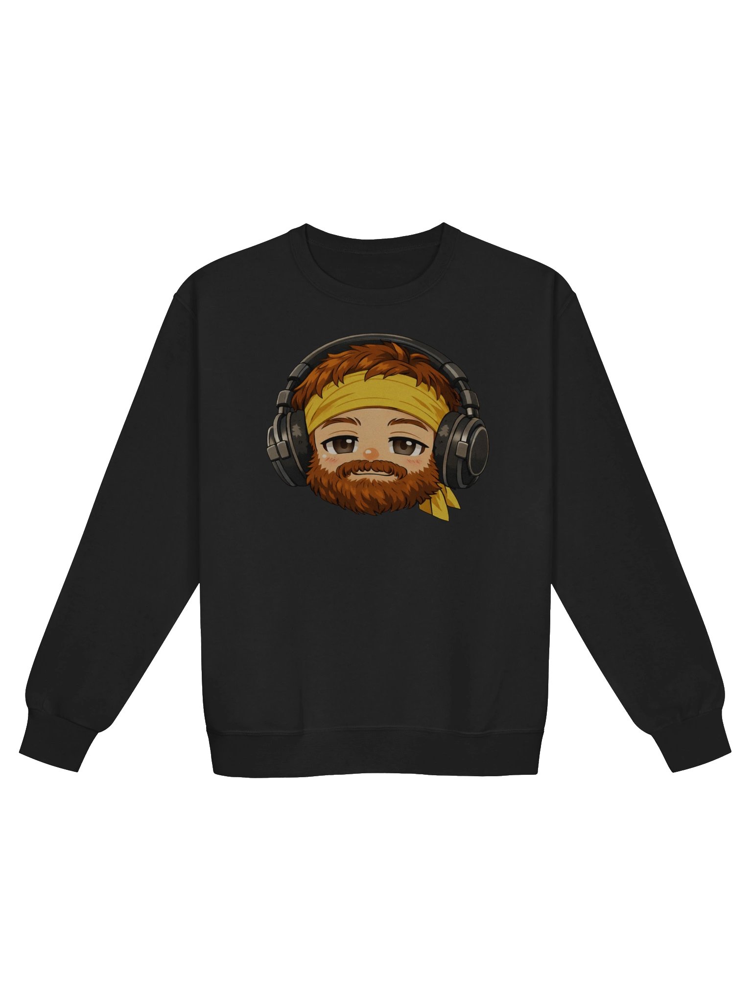 Yellow Headband Chibi Crew Neck product image (1)