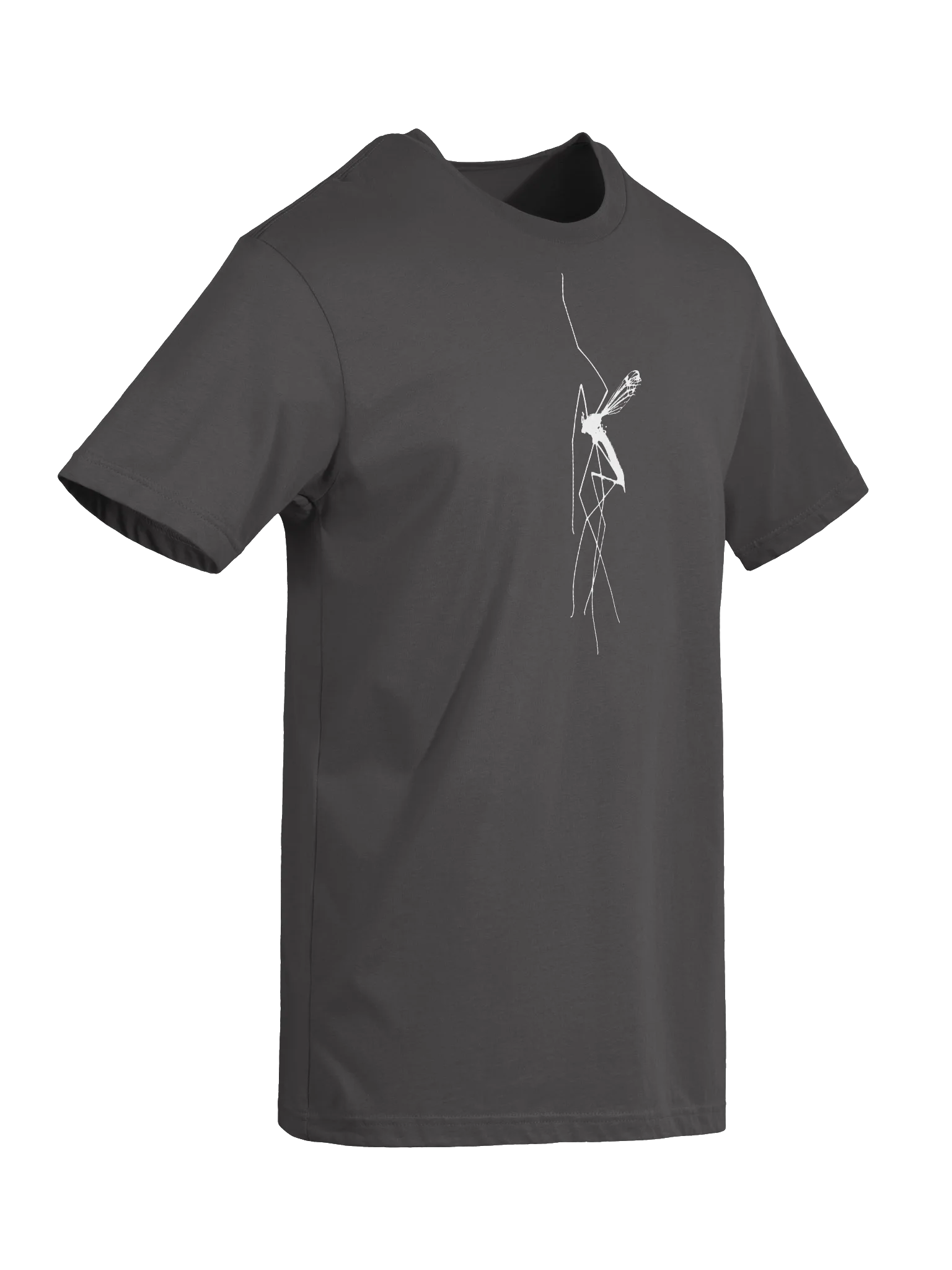 Mosquito Scan, 1993 — White Print T-Shirt