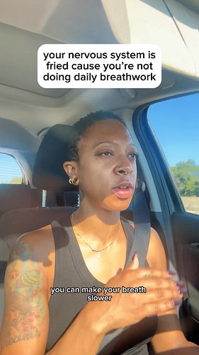 😮‍💨 doing daily breathwork shifted my general anxiety from severe to mild. i still do it every morning & i use breathwork in ...