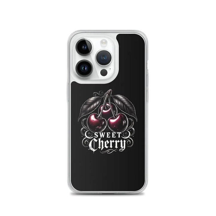 Vintage Sweet Cherry iPhone® MagSafe® Clear Case product image (3)