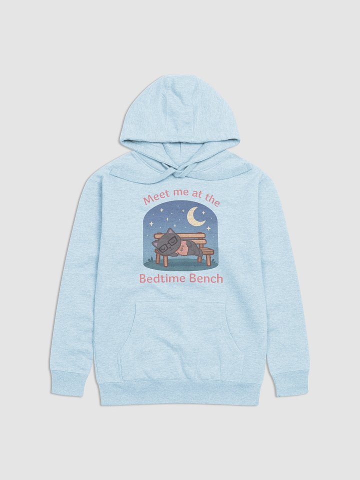 "Meet Me at the Bedtime Bench" — NPG Hoodie product image (1)
