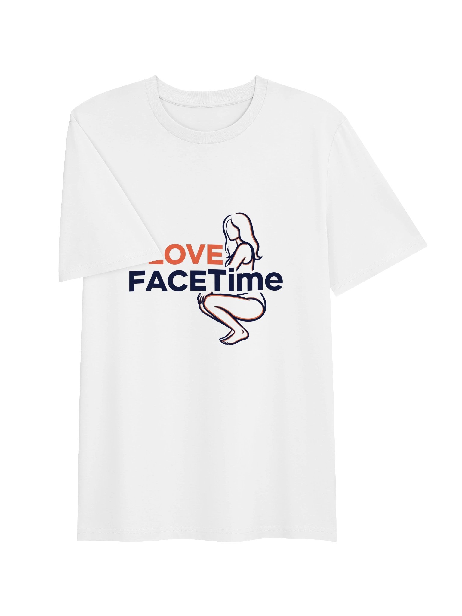 I Love FaceTime Novelty T-Shirt product image (3)