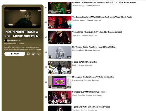 Big thanks to the always rad @nowdigthismusic out of Atlanta for including @the_creepy_crawlers in this super killer Youtube ...