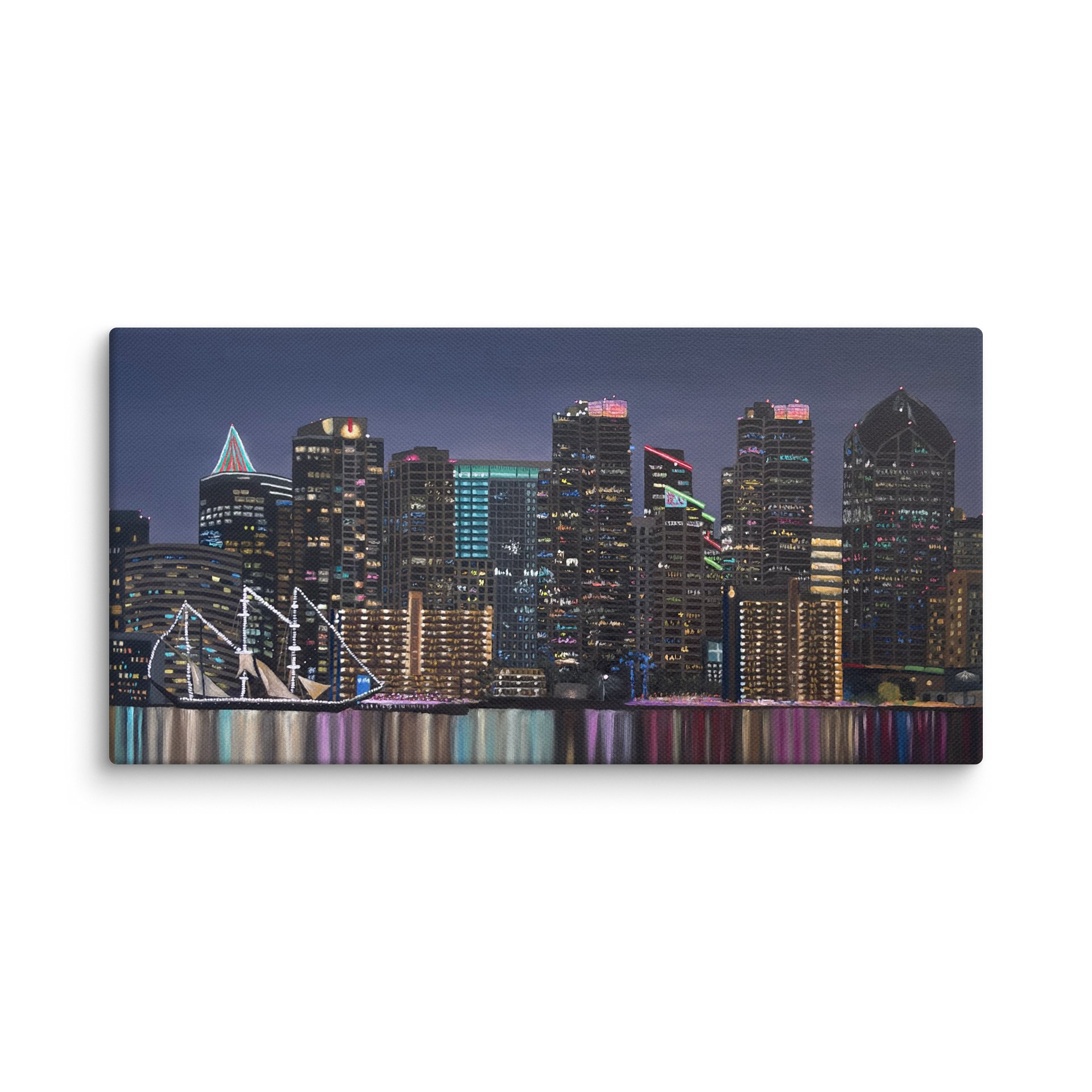 Goodnight San Diego - Canvas Print product image (1)
