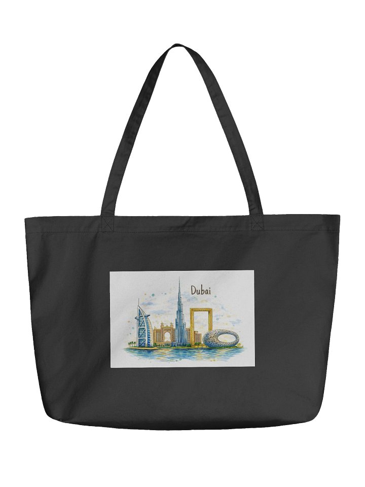 Dubai Dreams Watercolor Tote Bag product image (1)