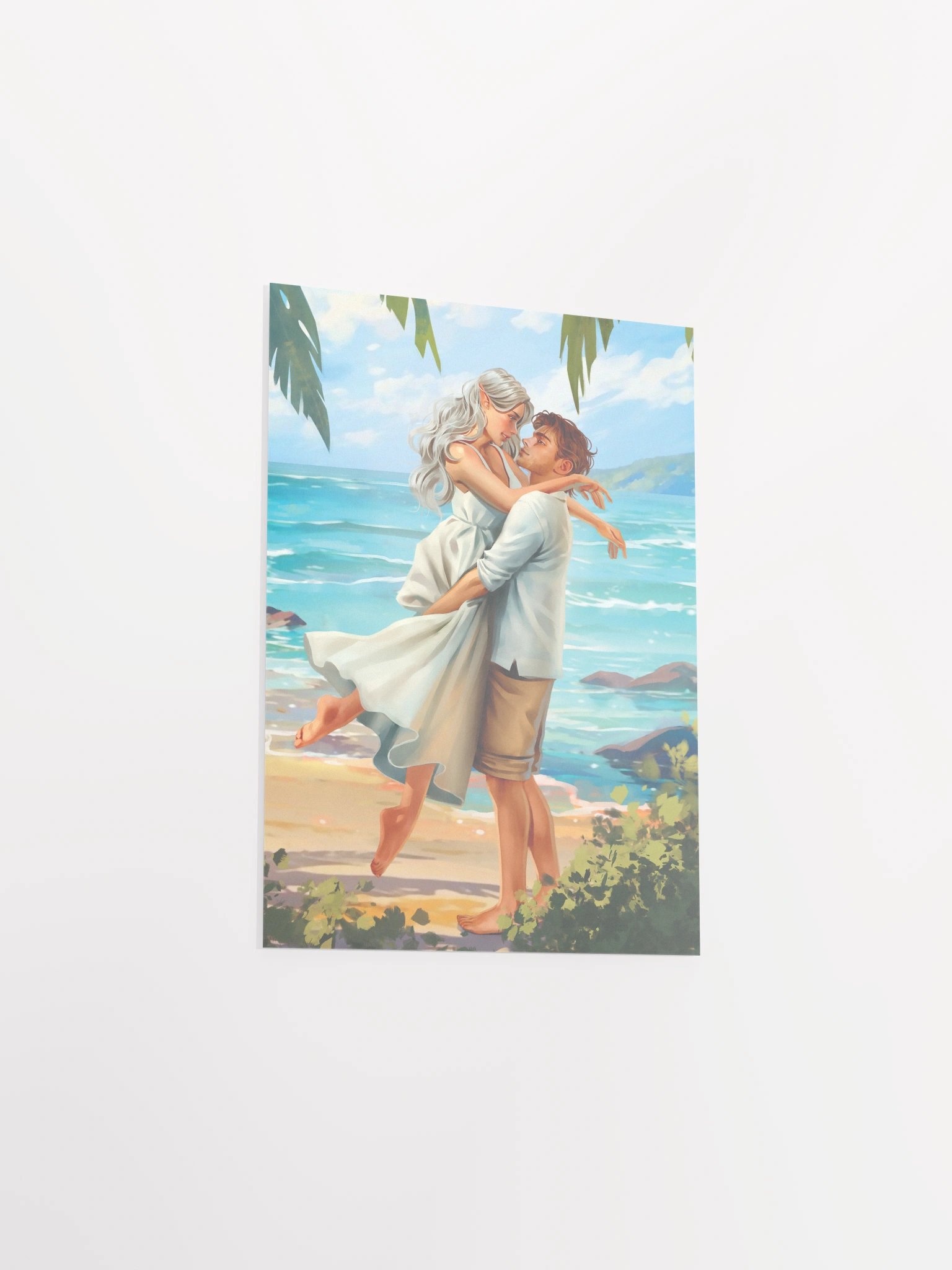Elven Heartbound Print 5x7 ~ Elowyn & Rominy product image (3)