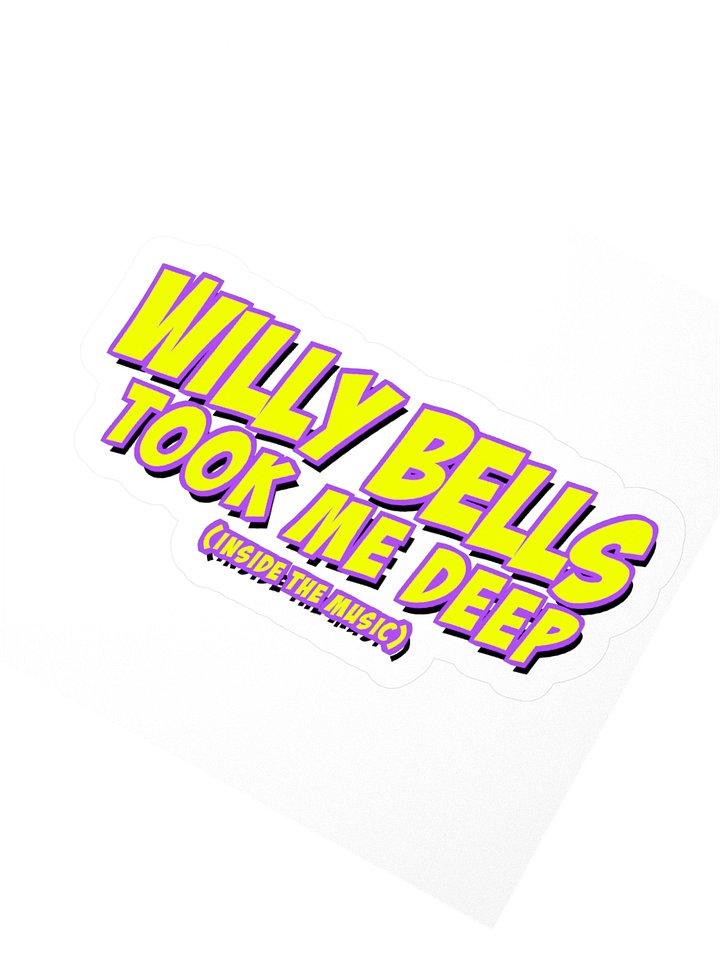 Willy Deep Sticker product image (4)