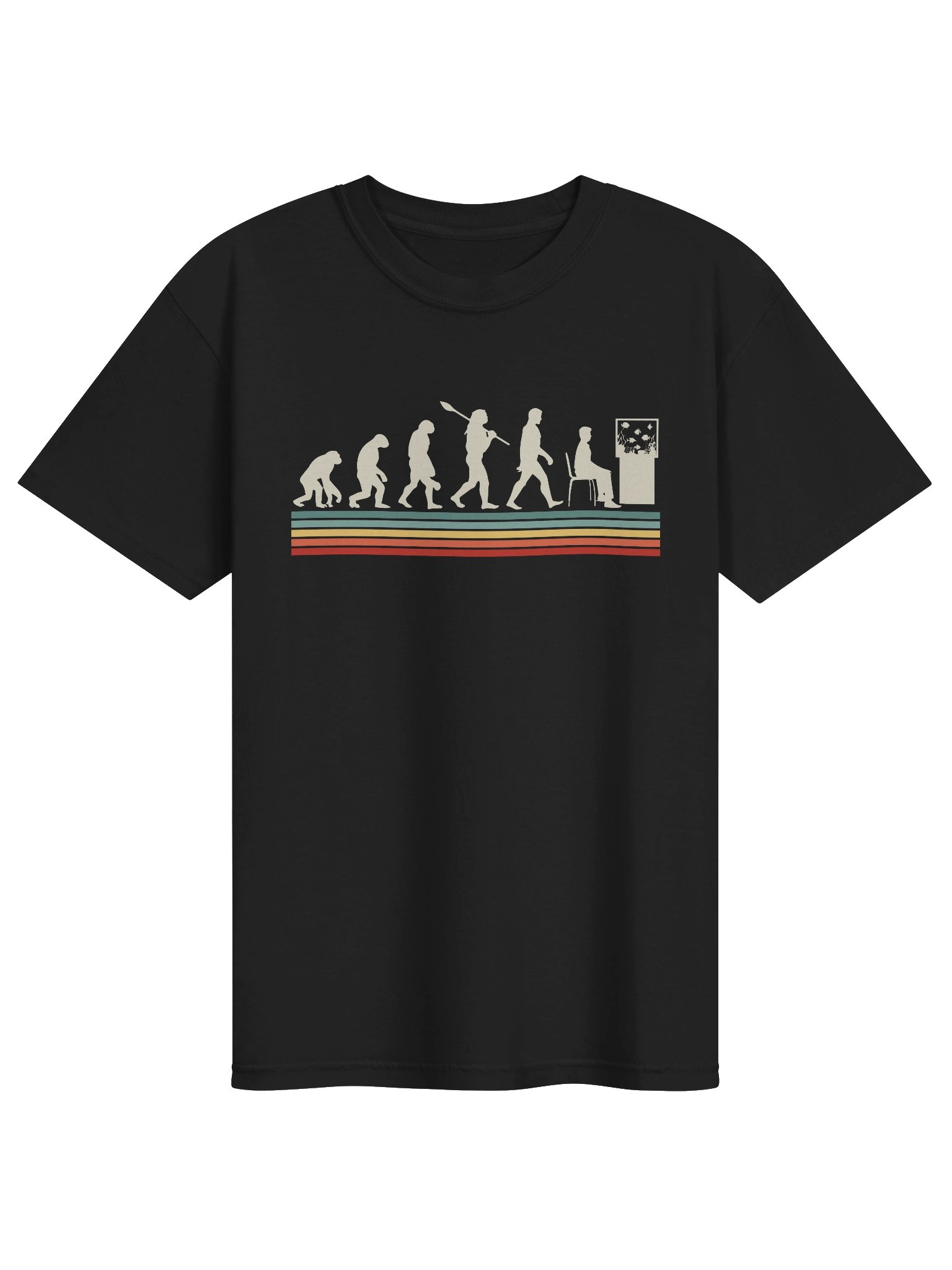 Reef Tank Evolution Shirt – Funny Saltwater Aquarium Hobbyist Graphic Tee product image (5)