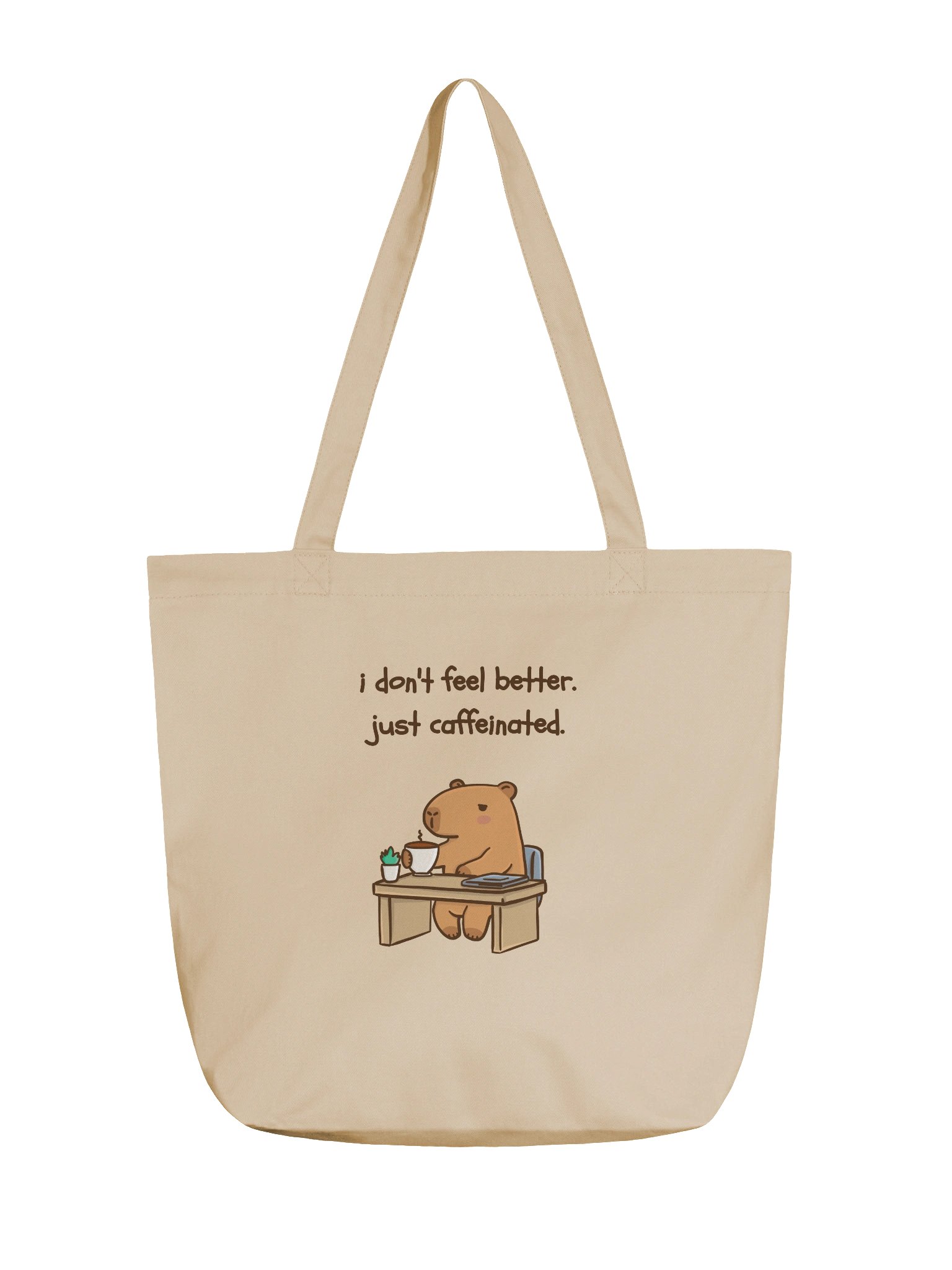 Just Caffeinated Tote product image (1)