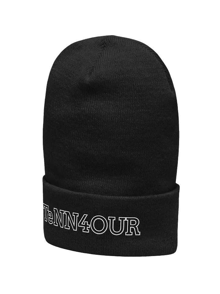 Embroidered White Outline Beanie product image (6)