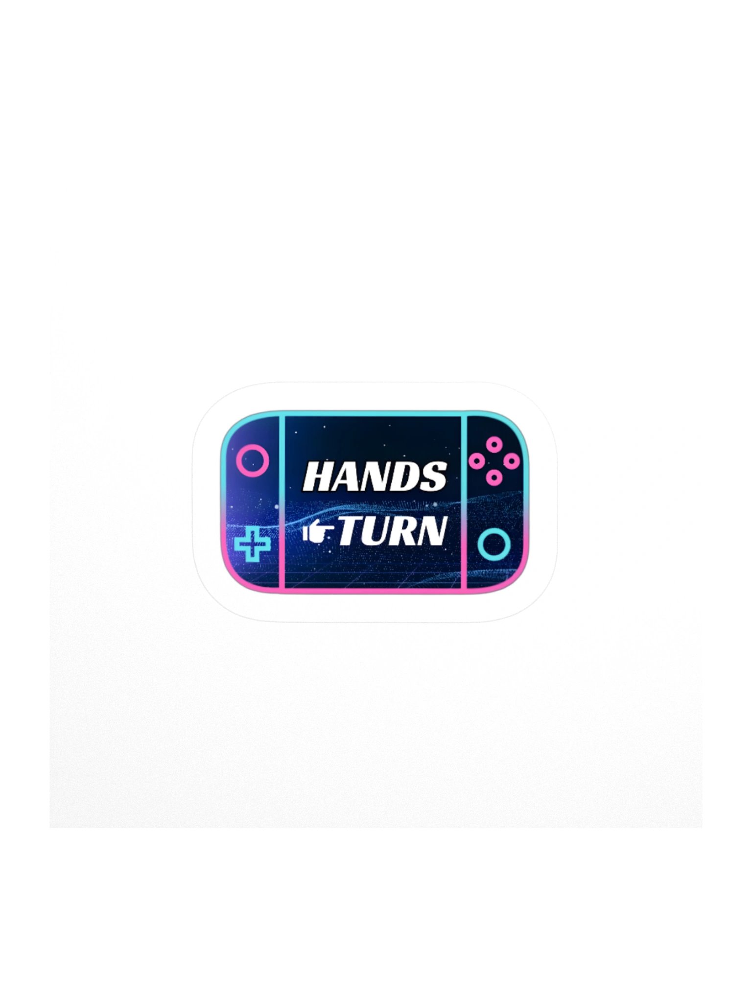 Hands turn Sticker product image (1)
