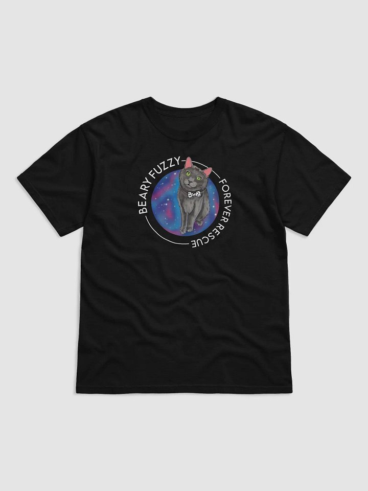 Beary Fuzzy Forever Rescue Black Tee product image (1)