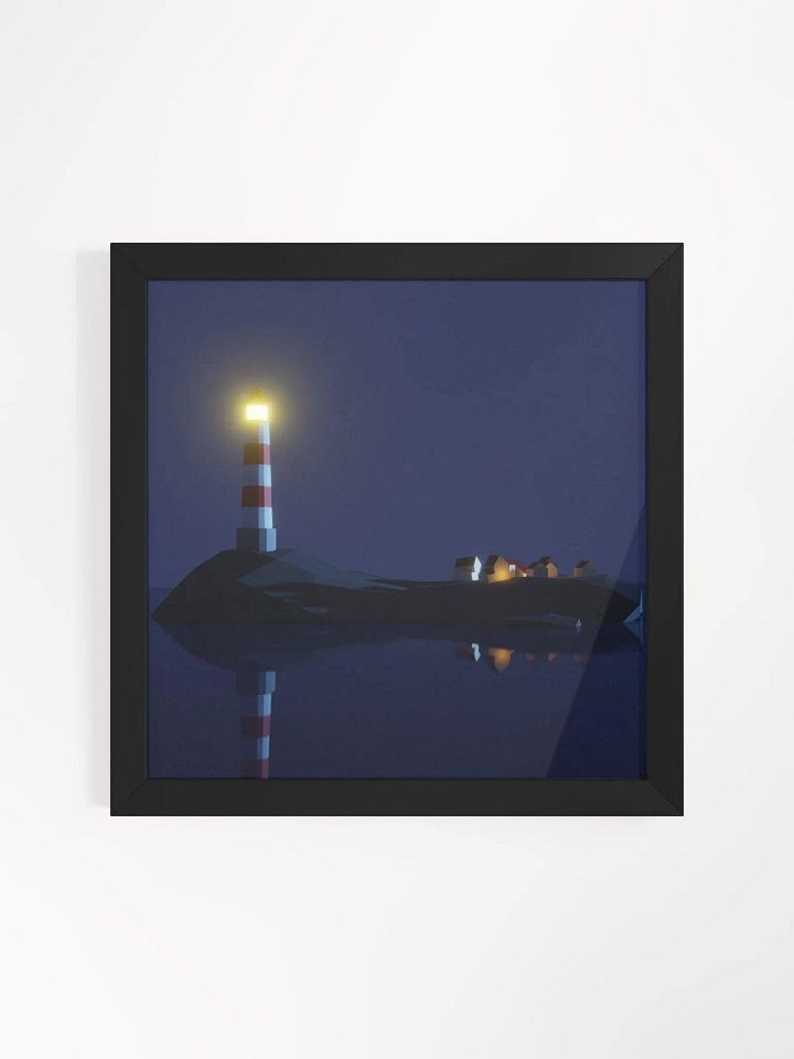 LowPloy Lighthouse Framed Print 12