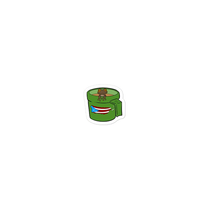 Coquí en tu café (Sticker) product image (1)